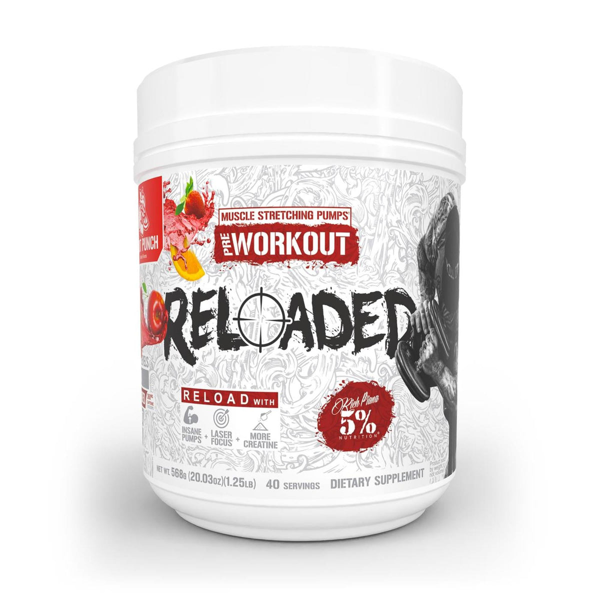 5% Nutrition Reloaded Pre-Workout