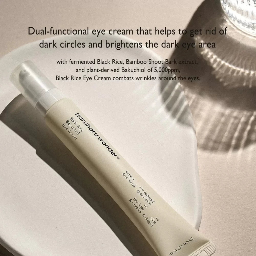Haruharu Wonder Black Rice Bakuchiol Eye Cream