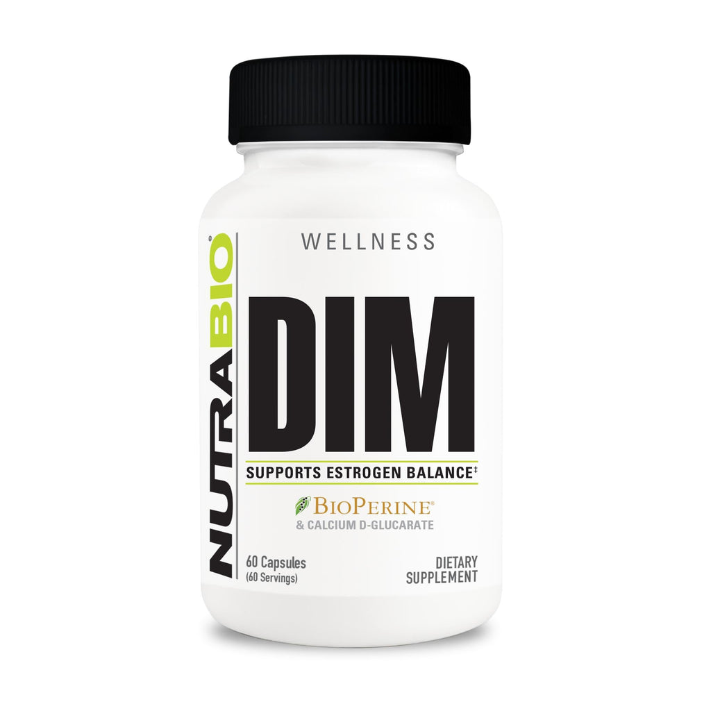 NutraBio DIM - 60 Capsules