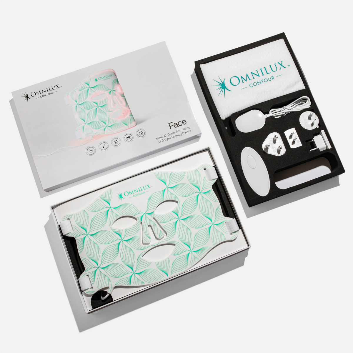 Omnilux Face Contour + Clear Bundle