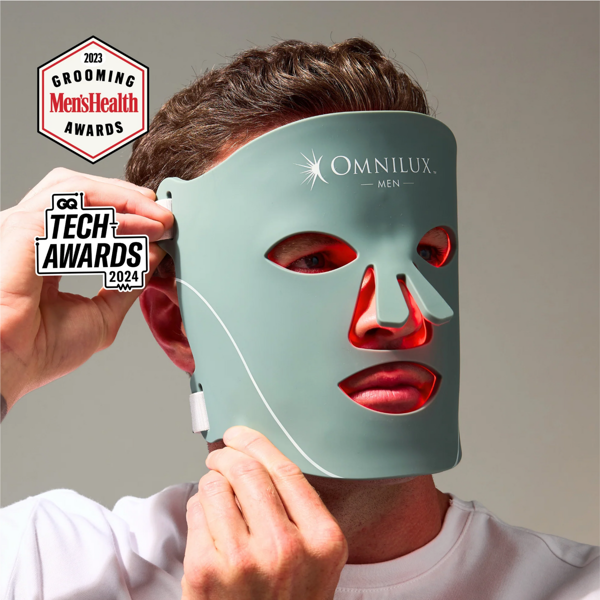 Omnilux Face Contour + Men + Contour Glove
