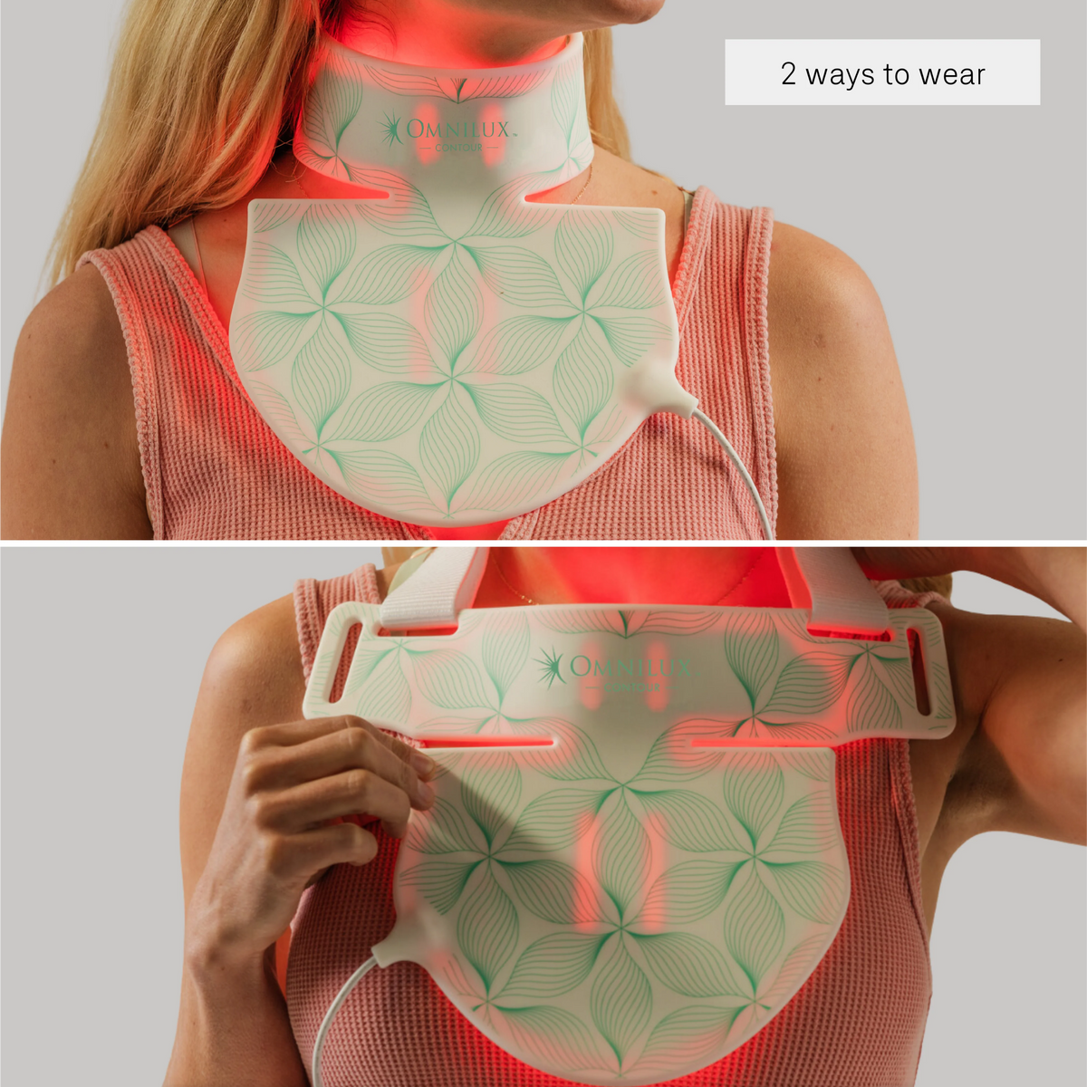 Omnilux Face Contour + Neck & Décolleté + Contour Glove