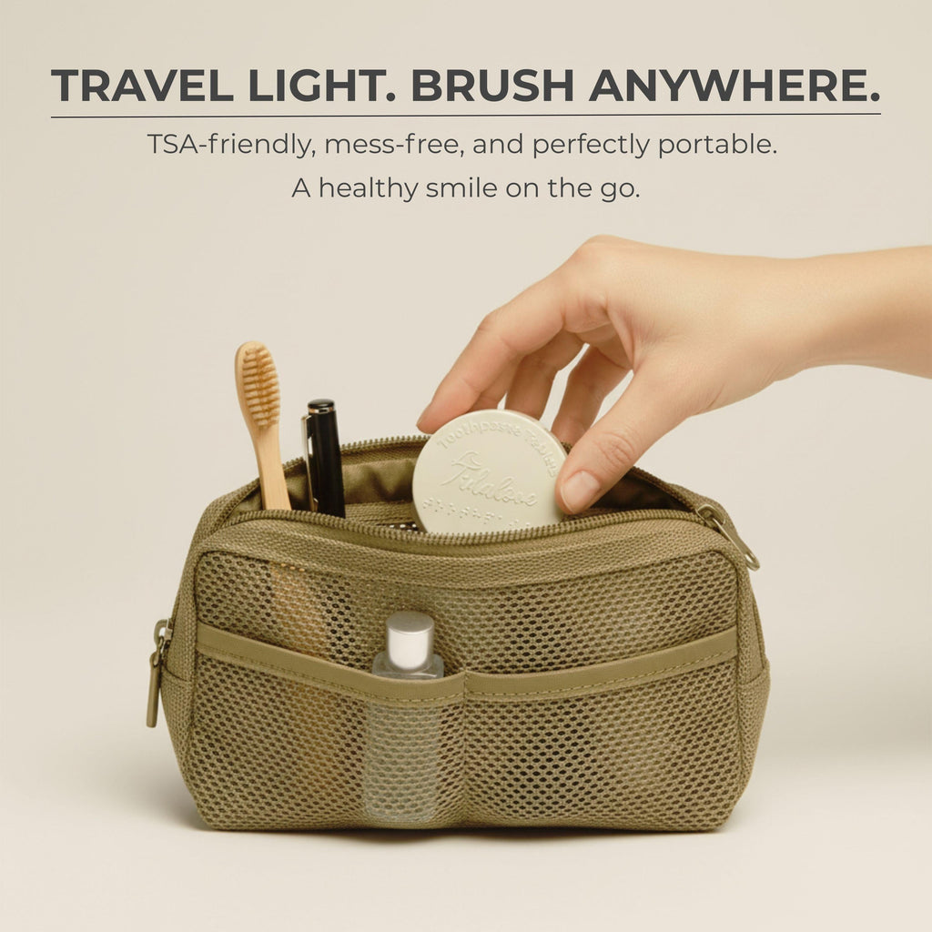 Fluoride-Free Yuzu Mint Toothpaste Tablets – 1-Month Supply | 5% nHAp