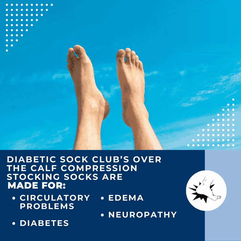 Medical Compression Stockings (Over The Calf)