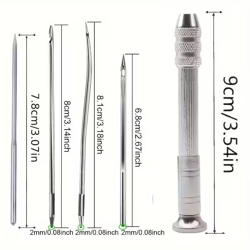 5pcs sewing kit interchangeable needles sewing knitting