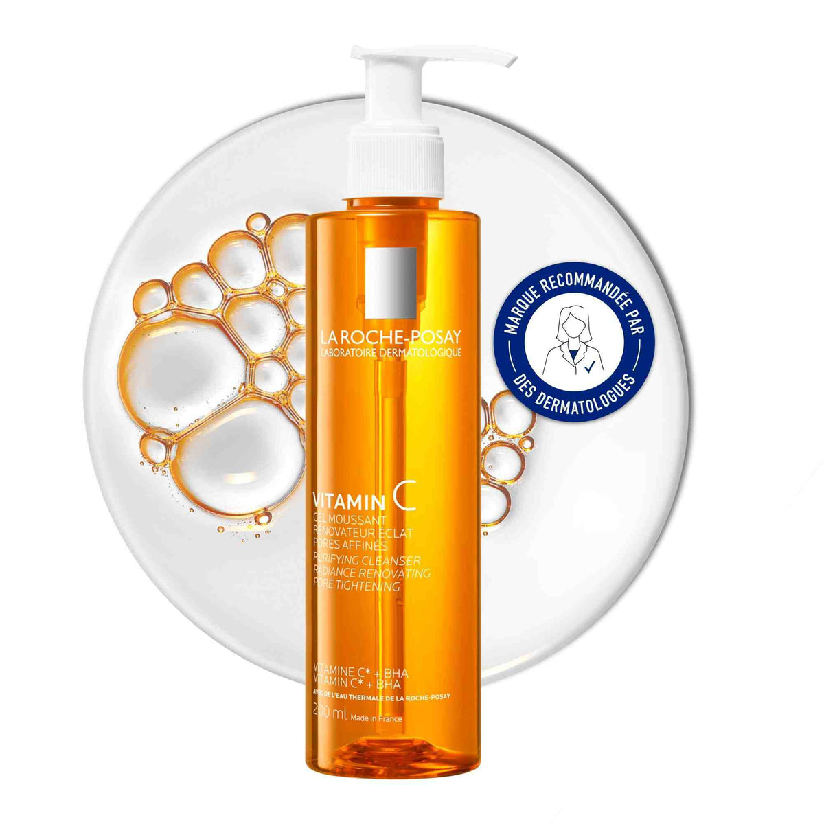 La Roche-Posay Vitamin C Radiance Renewing Foaming Gel Refined Pores