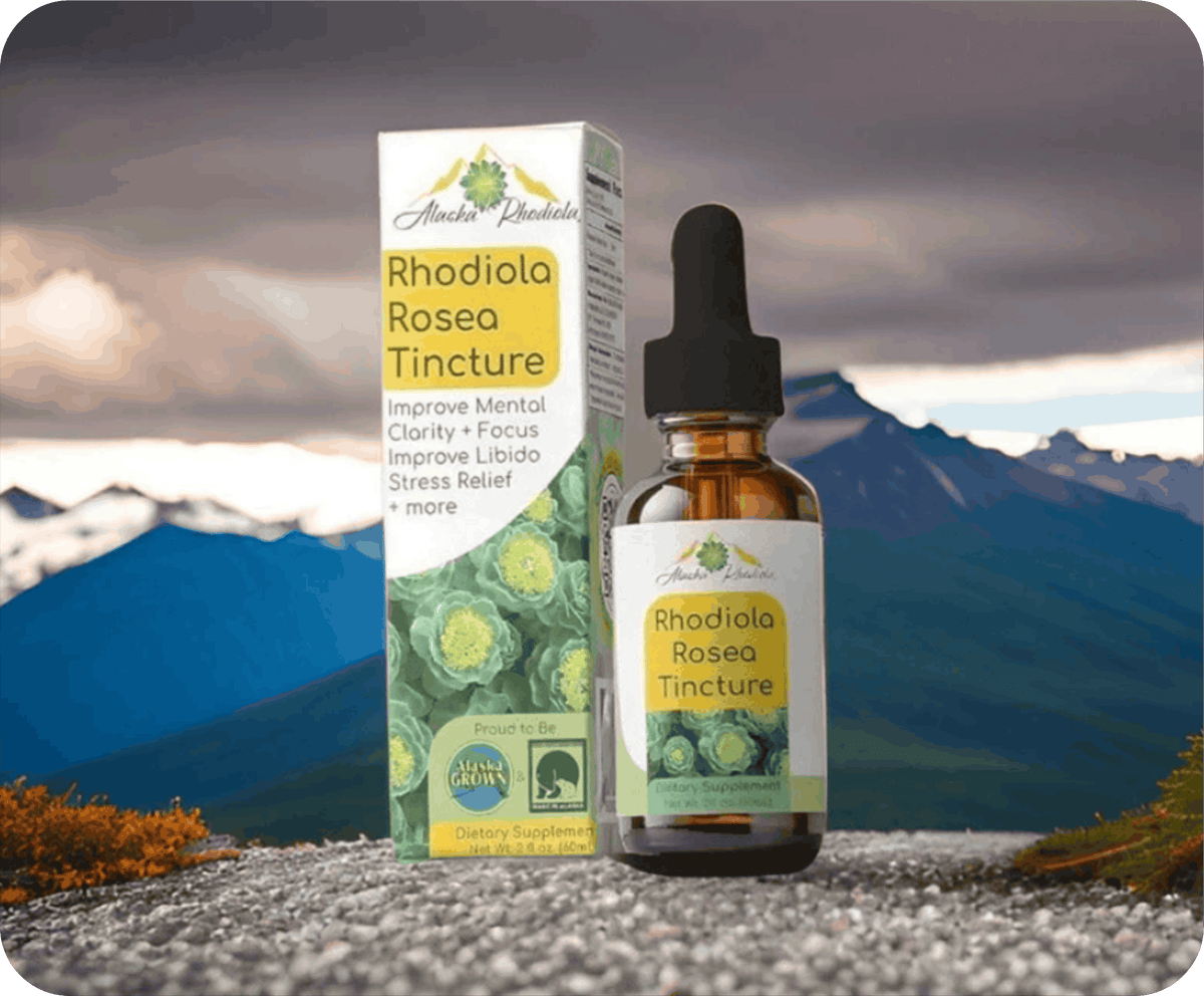 Alaska Rhodiola® Tincture – 2 oz Bottle
