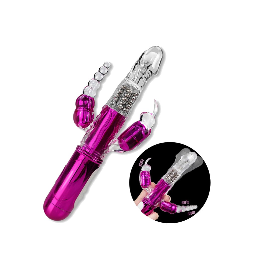 TRIOrgasmic Vibrador Triple Estimulación